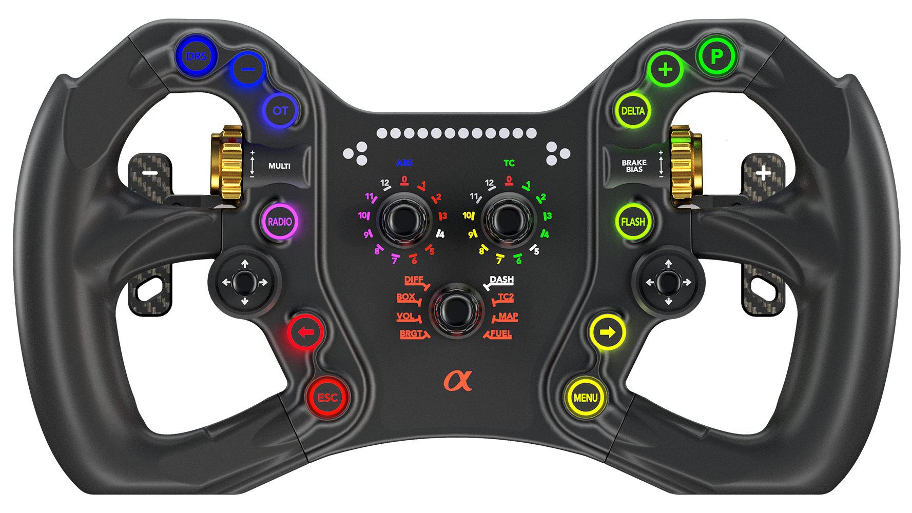OmegaPRO V2 frontvy med display